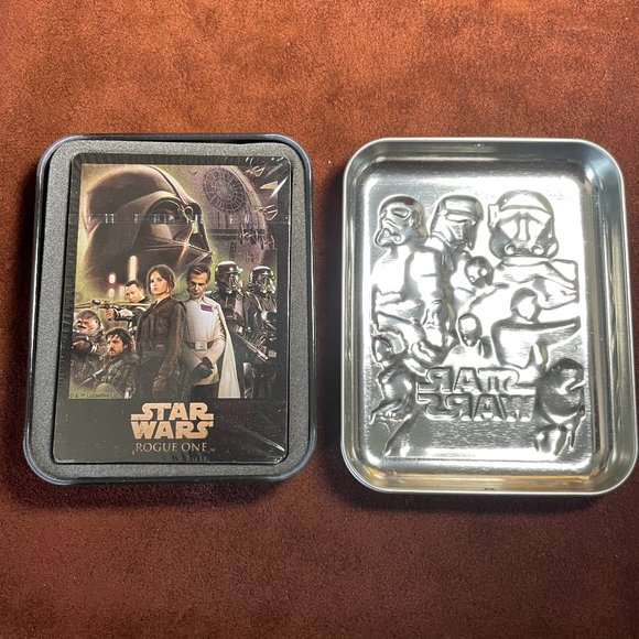 Star Wars Rogue One playing Cards Deck in collectible tin Box - Picture 4 of 7